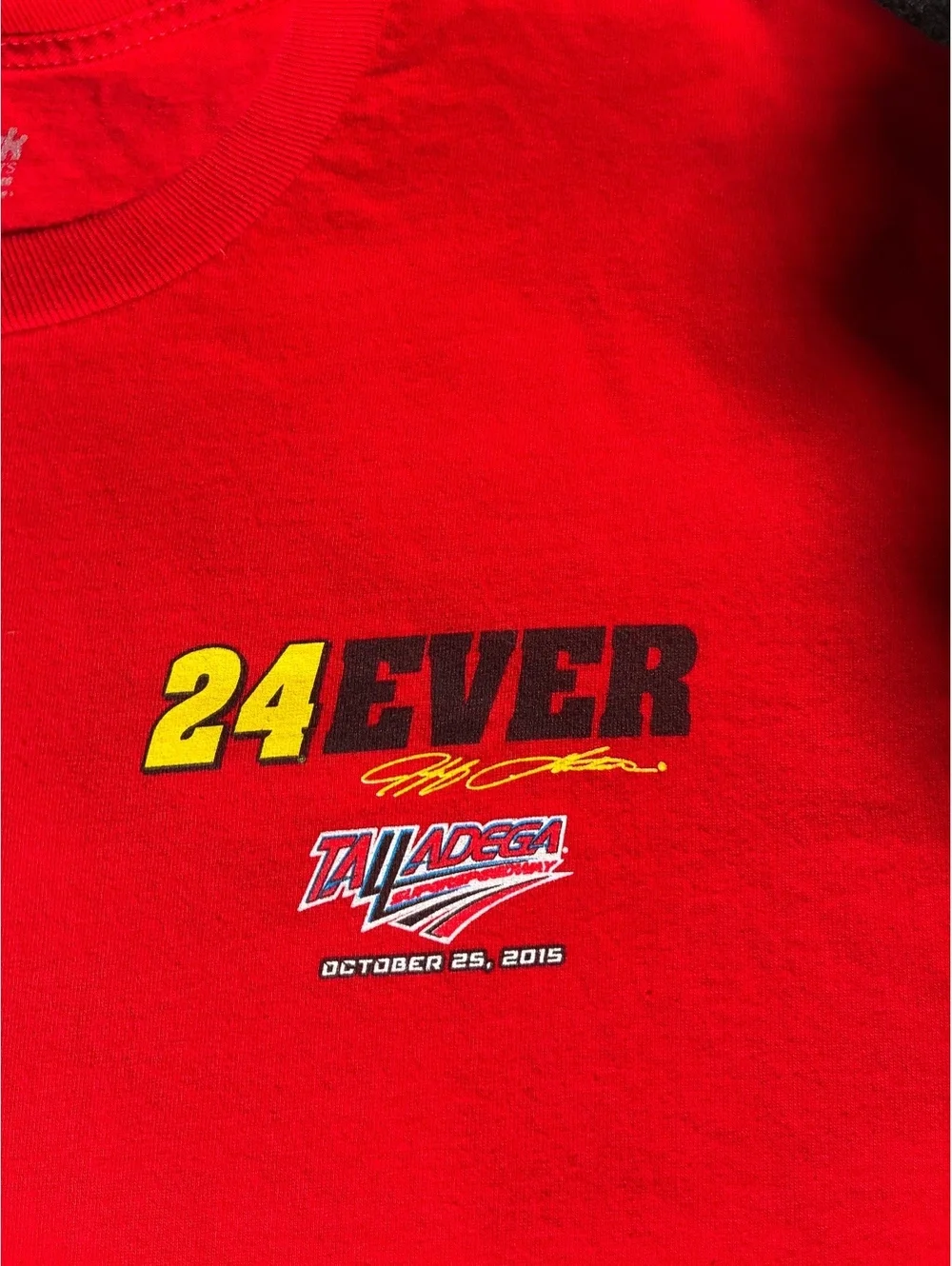 Jeff Gordon 2015 24EVER 3M NASCAR Racing Shirt Big Design Hendrick Talledega